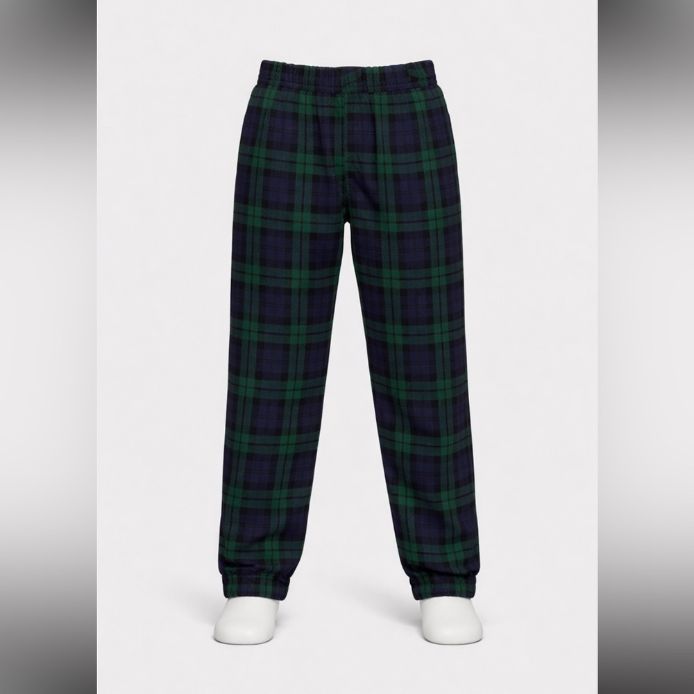 Only pants Green and Black Plaid kids Pants